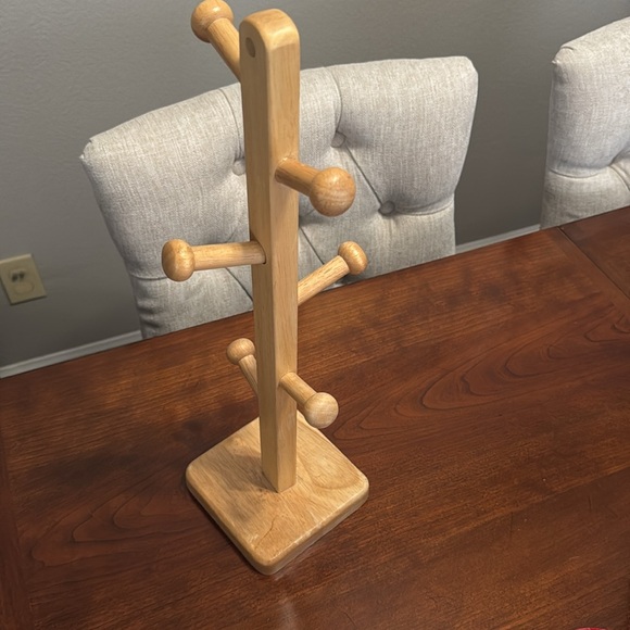 Wooden Mug or Jewelry Tree Stand - Picture 4 of 10